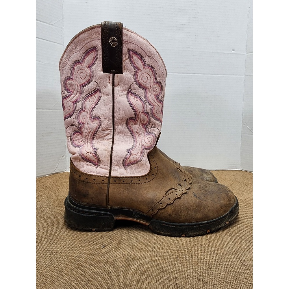 Justin Women's Pink Boot Size 6.5B